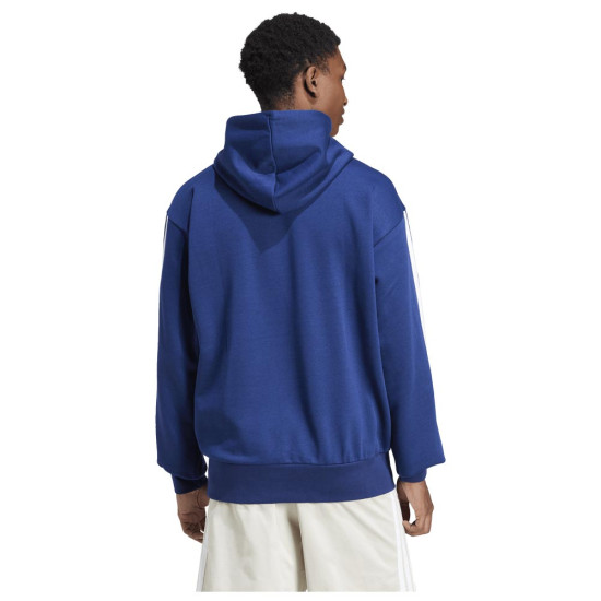 Adidas Ανδρικό φούτερ Essentials 3-Stripes Fleece Hoodie Adidas Ανδρικό φούτερ Essentials 3-Stripes Fleece Hoodie